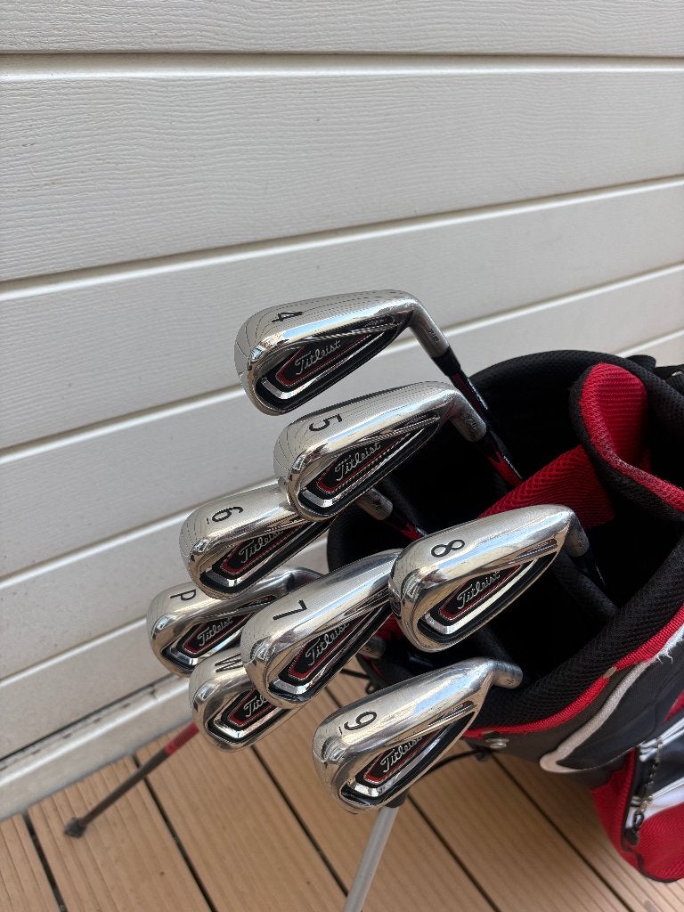 Titleist AP1 716 ijzerset 4 t/m PW + W (8 clubs), Ophalen of Verzenden, Zo goed als nieuw, Set, Callaway