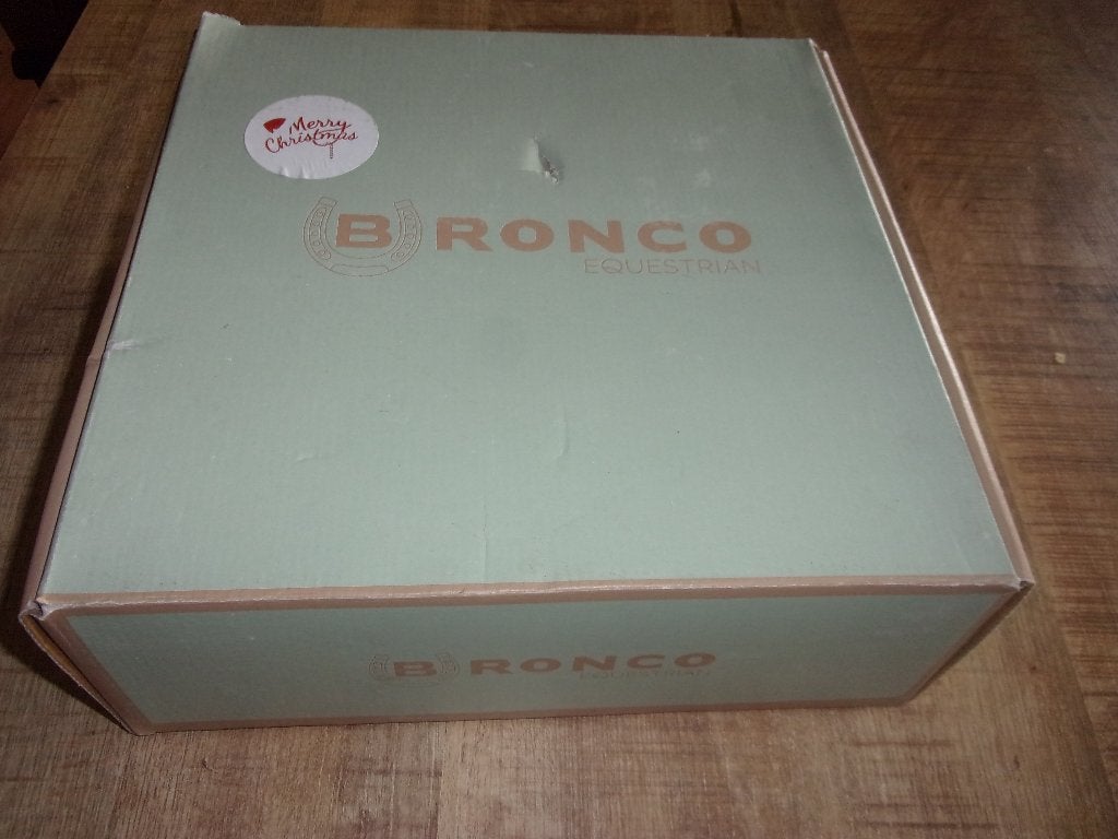 Bronco Equestrian Jodhpur gypsy bruin 35 leer, Dieren en Toebehoren, Kinderen, Dressuur, Overige merken, Nieuw