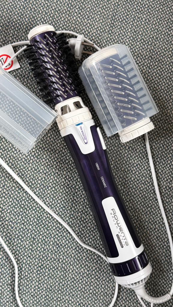 Rowenta Brush Activ 1000W Keramische Föhnborstel, Ophalen of Verzenden, Zo goed als nieuw, Haarverzorging