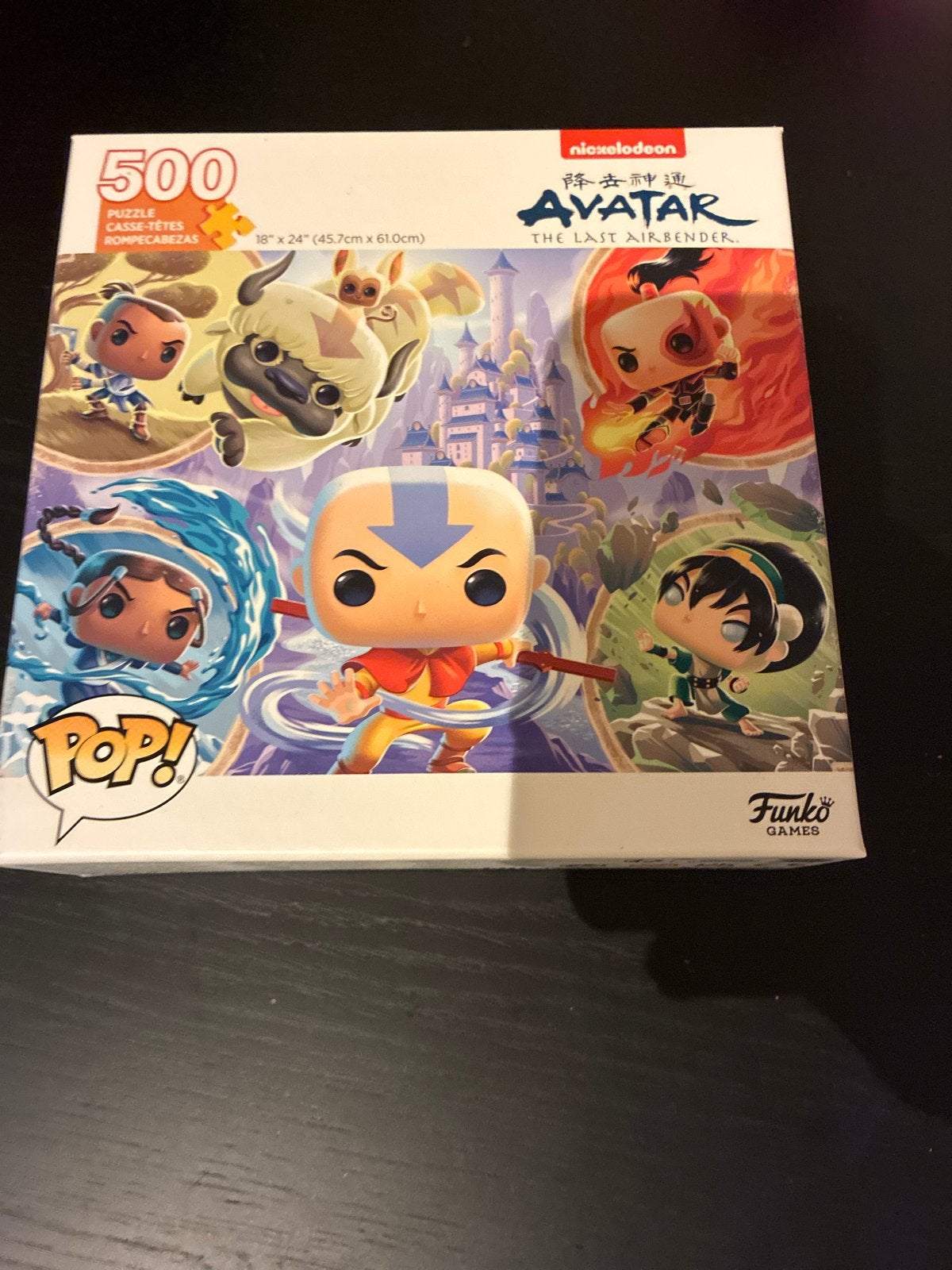 Avatar: The Last Airbender Funko Pop! Legpuzzel 500 stukjes, Ophalen, 500 t/m 1500 stukjes, Nieuw, Legpuzzel