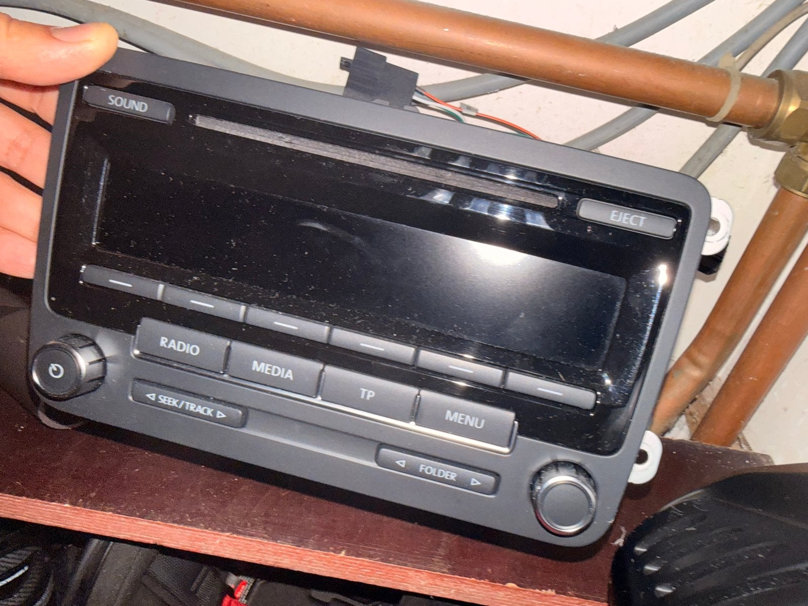 Volkswagen RCD 330 Plus autoradio, Ophalen, Zo goed als nieuw
