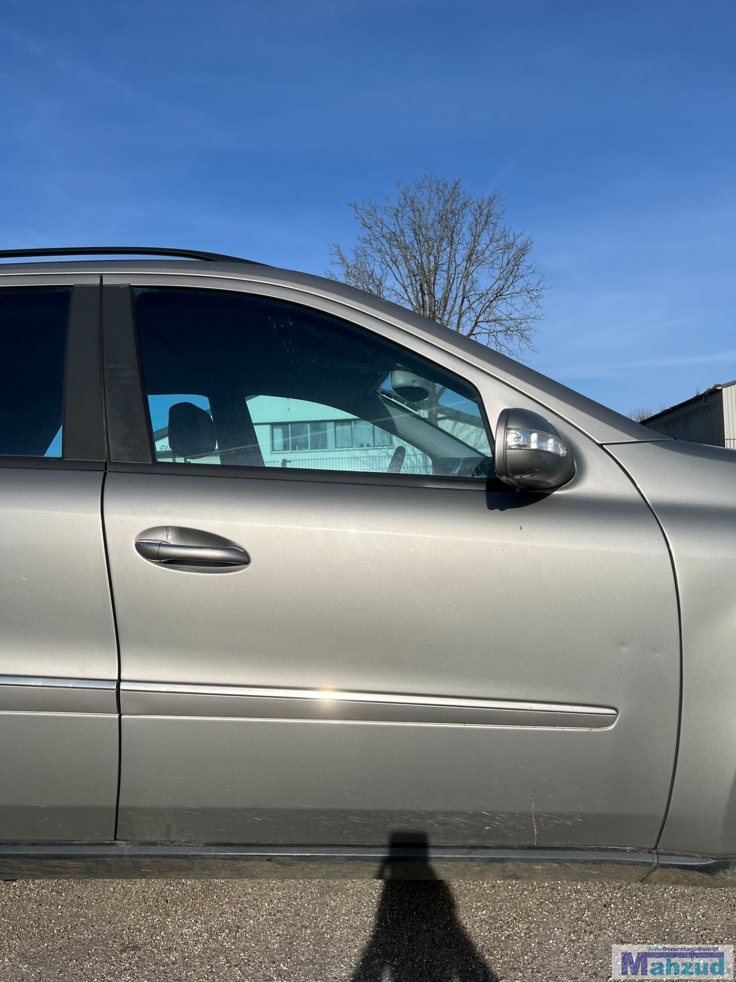 MERCEDES ML 2 W164 Grijs C723 rechts voor deur 2005-2011, Gebruikt, Mercedes-Benz AG, Deur, Mercedes-Benz