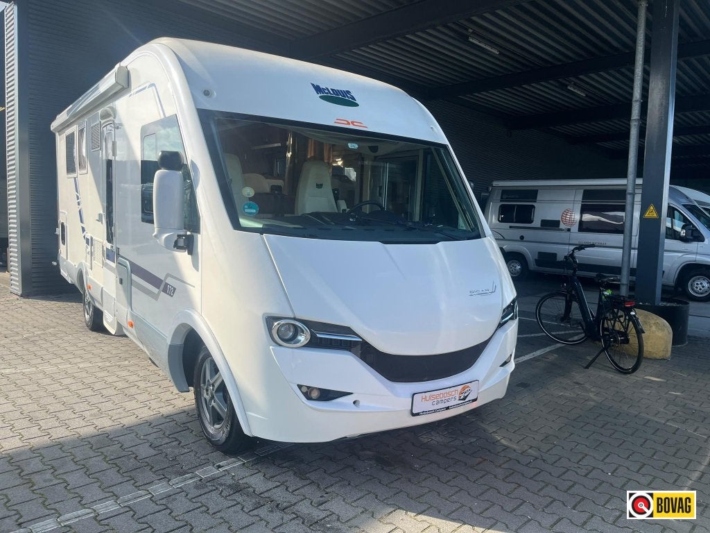 McLouis Nevis 872 Qeensbed Hefbed !!!, Integraal, Chemisch toilet, Ringverwarming, Fiat