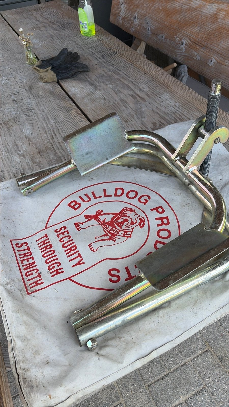 Bulldog Caravan Level Systeem - Stabilisator, Caravans en Kamperen, Caravan accessoires, Ophalen, Gebruikt