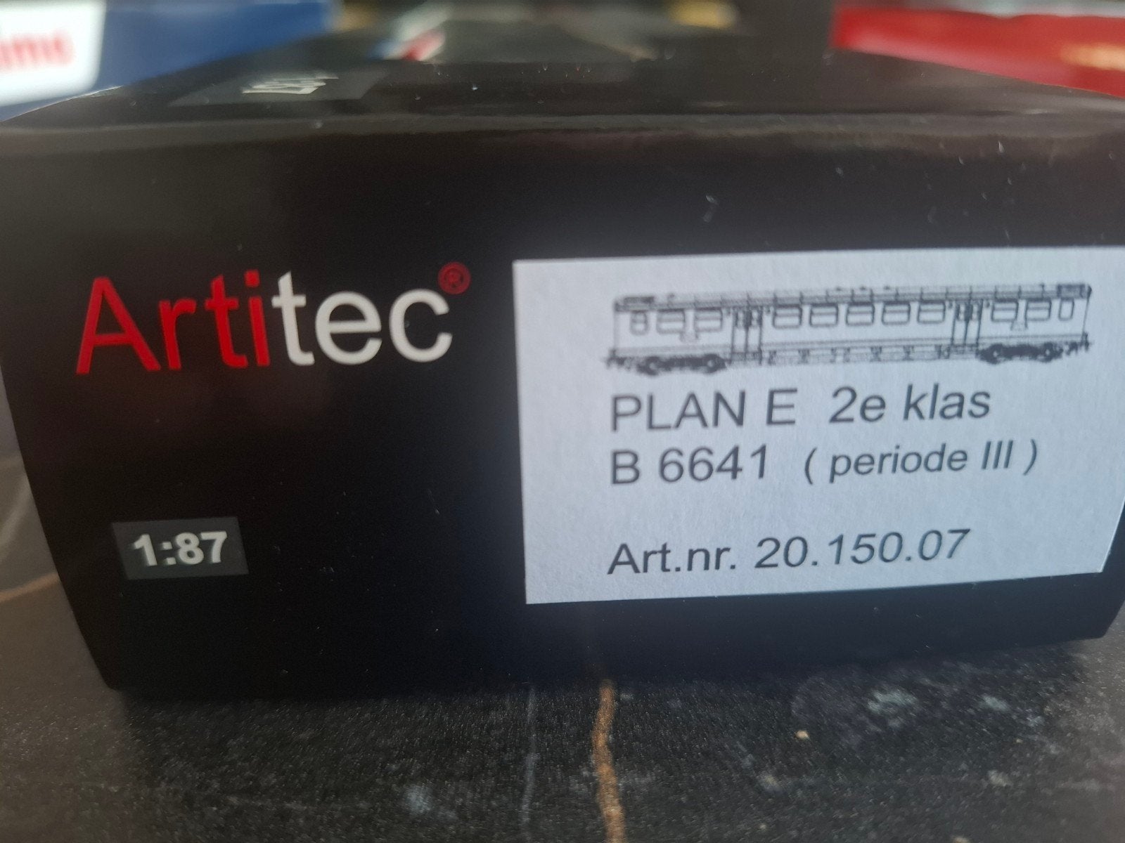 Artitec Plan E 2e klas B 6641 (periode III), Hobby en Vrije tijd, Ophalen of Verzenden, Zo goed als nieuw, Overige merken