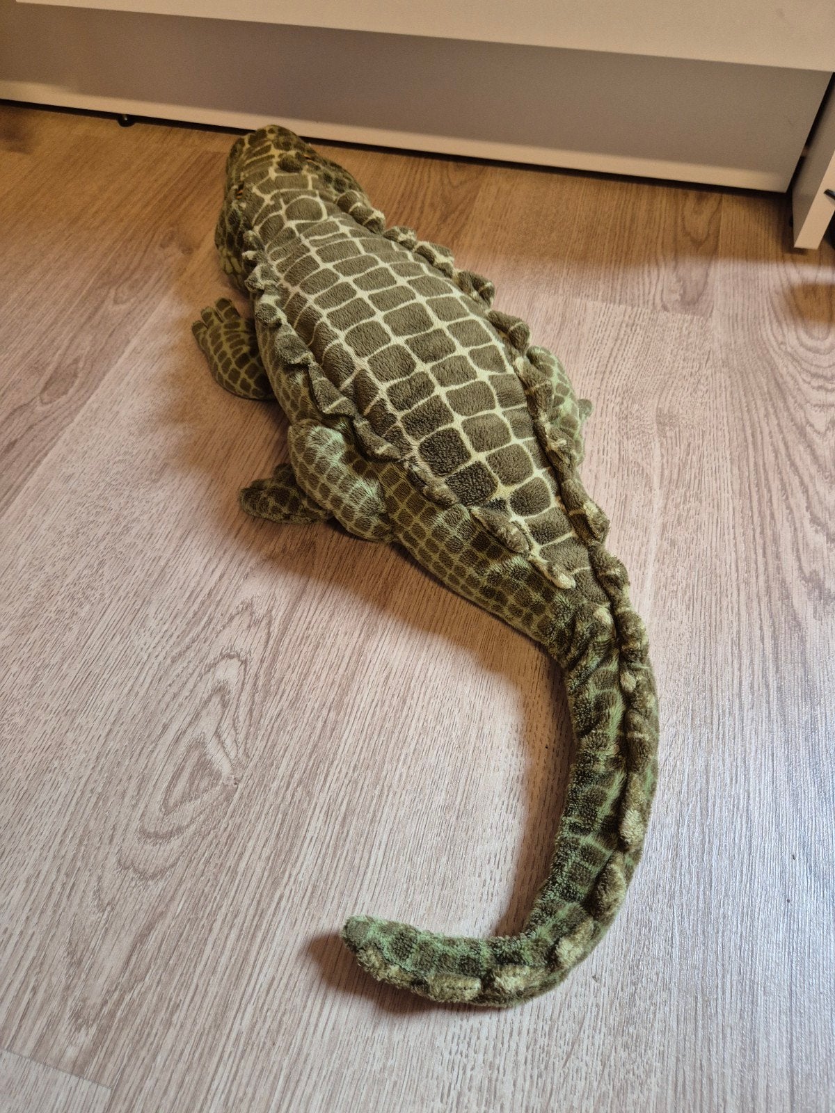 IKEA krokodil knuffel 65 cm, Kinderen en Baby's, Speelgoed | Knuffels en Pluche, Ophalen of Verzenden