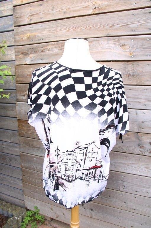 T-Shirt gekleurd Eli New York mt XXL Vaste prijs, Overige kleuren, Maat 46/48 (XL) of groter, Ophalen of Verzenden, Zo goed als nieuw