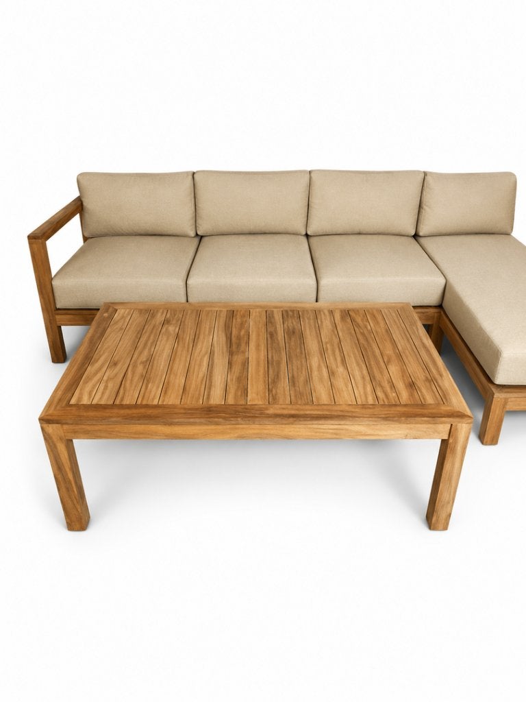 Hartman Adora 6-delige Loungeset - taupe- speciale prijs, Hartman, 6 zitplaatsen, Teakhout, Nieuw