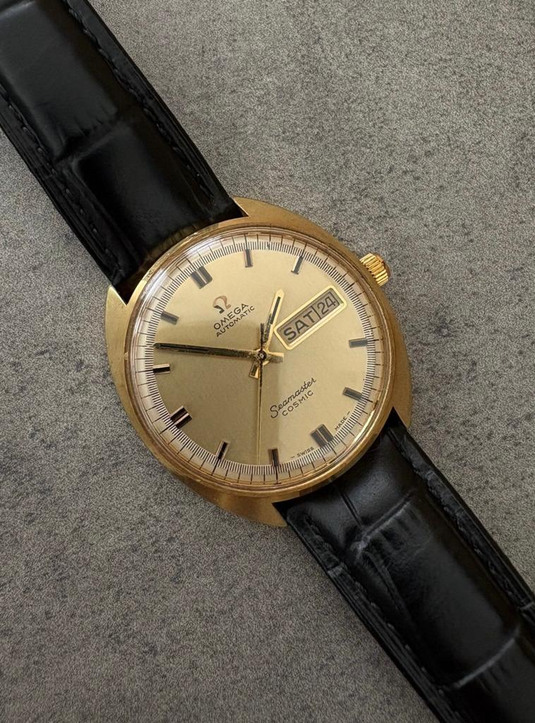 Omega Seamaster Cosmic - 166.036, Polshorloge, Verguld, Omega, Goud