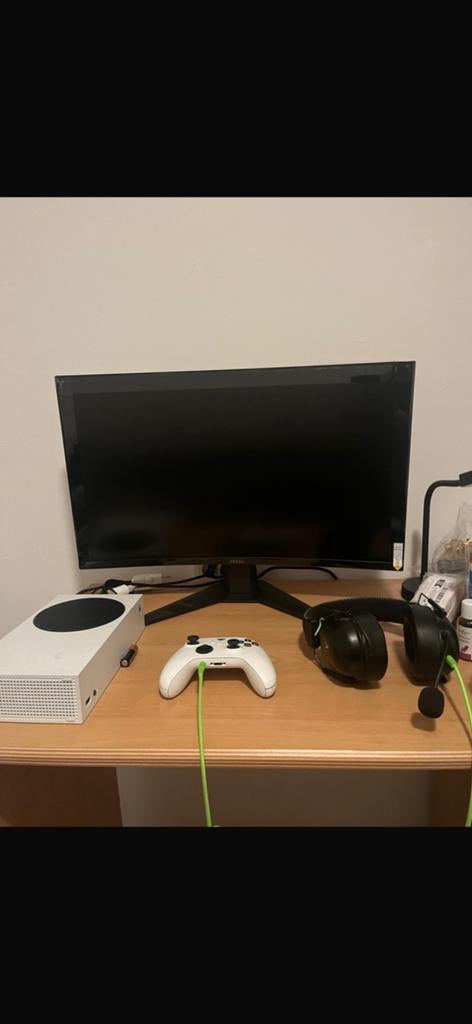Complete Gaming Setup | Xbox Series S + MSI 280Hz Curved, Ophalen, Zo goed als nieuw