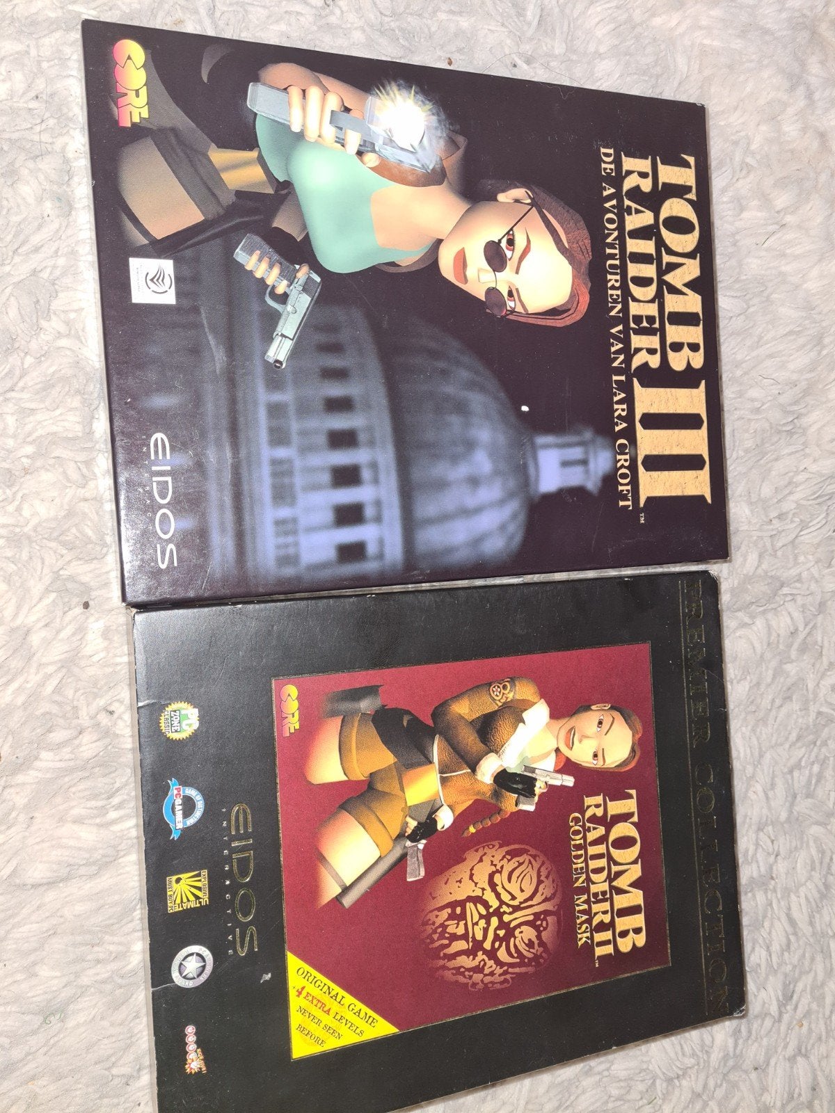 Tomb Raider PC Games Collectie (4 spellen), Avontuur en Actie, Gebruikt, 1 speler, Ophalen of Verzenden
