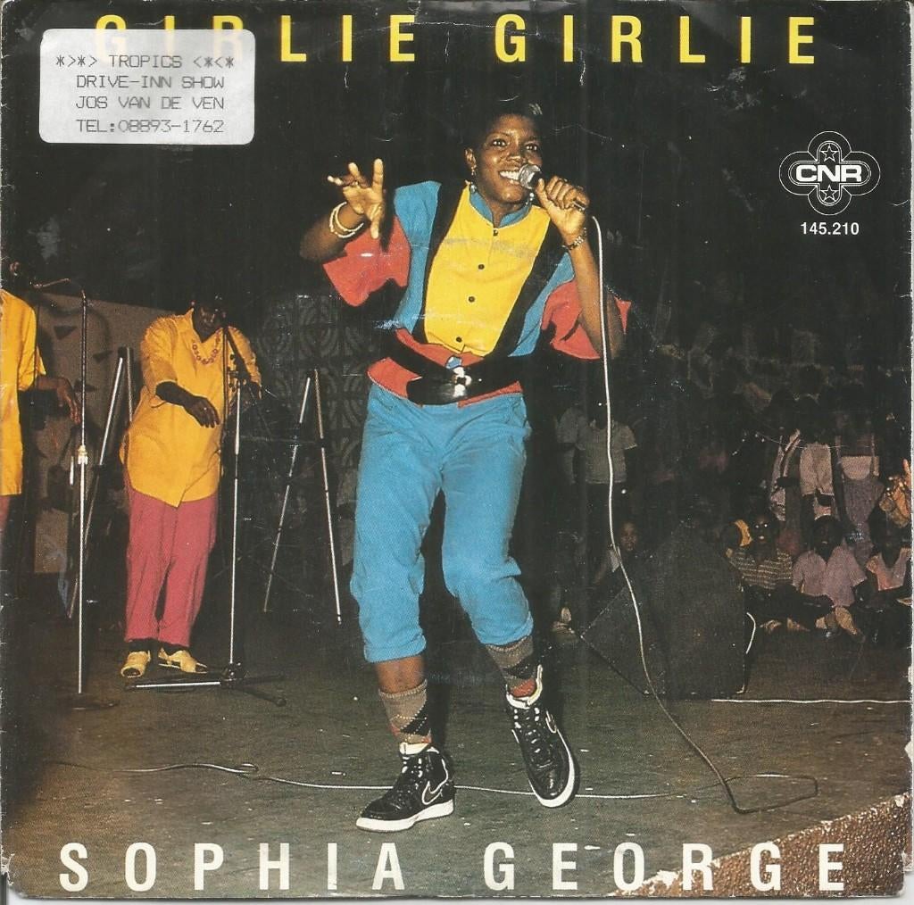 Sophia George : Girlie girlie (1986), Cd's en Dvd's, Vinyl Singles, Fotohoes, 7 inch, Ophalen of Verzenden, Zo goed als nieuw