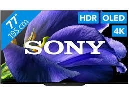 sony oled 77ag9 scherm gebarsten, Ophalen, Zo goed als nieuw, 100 Hz, 4k (UHD)