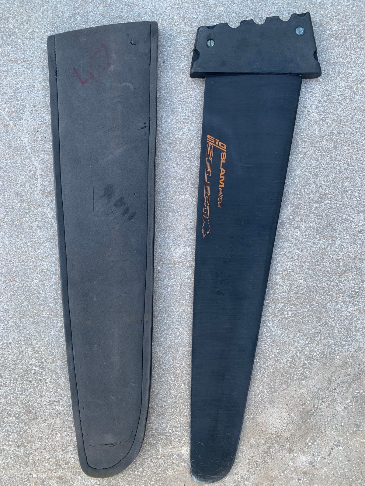 Select Slalom/Freerace vin 47 cm Deep Tuttle, Watersport en Boten, Ophalen of Verzenden, Gebruikt, Overige typen