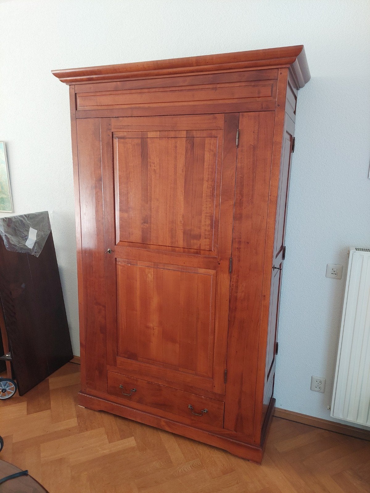 Kast kersenhout 201.5x118x51 cm, Ophalen, Gebruikt, X, X