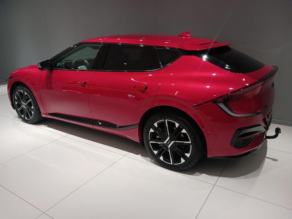KIA Ev6 84kWh 325pk Dual Motor AWD GT-Line, Auto's, Kia, Automaat, 12 maanden, Zwart, 17 min