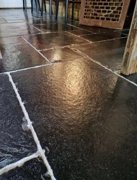 Grote voorraad Bourgondische dallen tegels natuursteen, Ophalen of Verzenden, Nieuw, 75 m² of meer, Overige typen