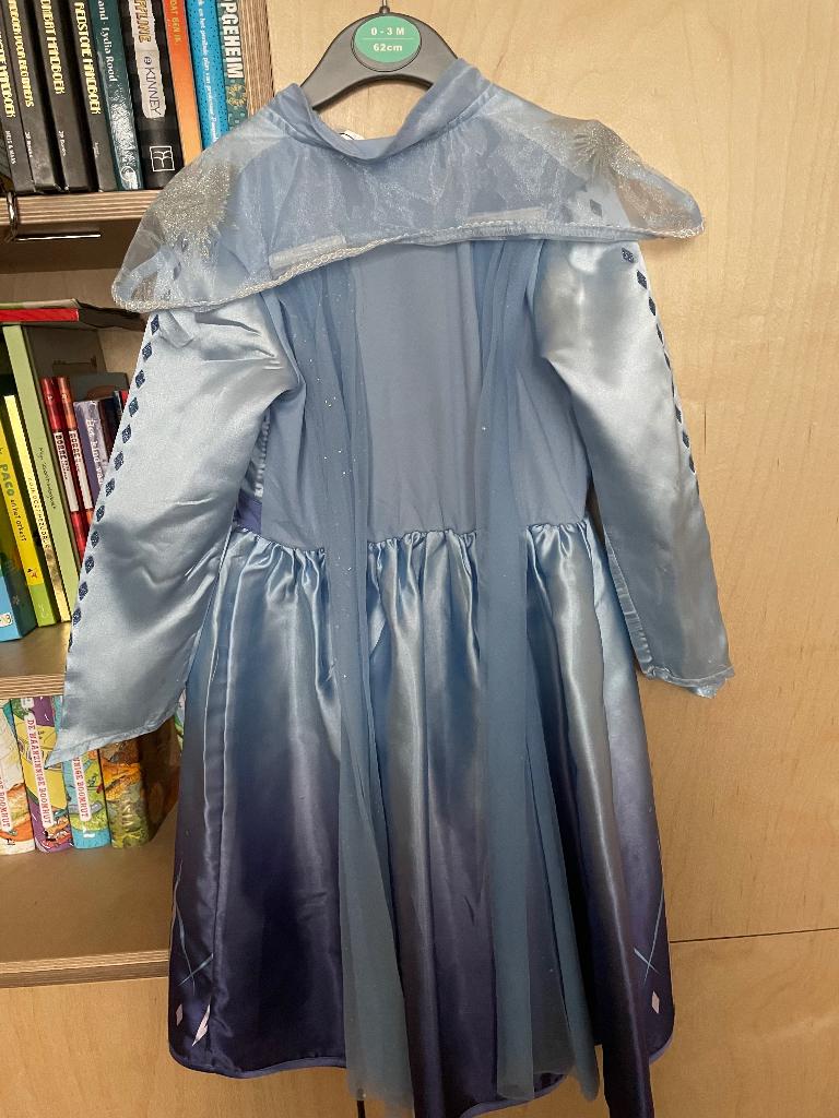 Frozen Elsa jurk maat 104, Ophalen of Verzenden, Zo goed als nieuw, 104 of kleiner, Meisje