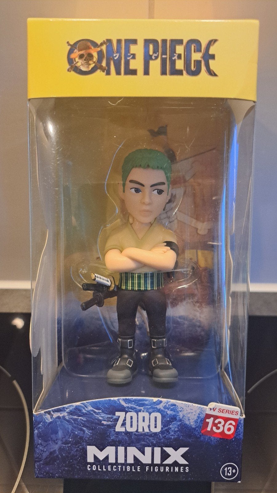 One Piece Zoro Minix Collectible Figurine TV Series 136, Ophalen of Verzenden, Nieuw