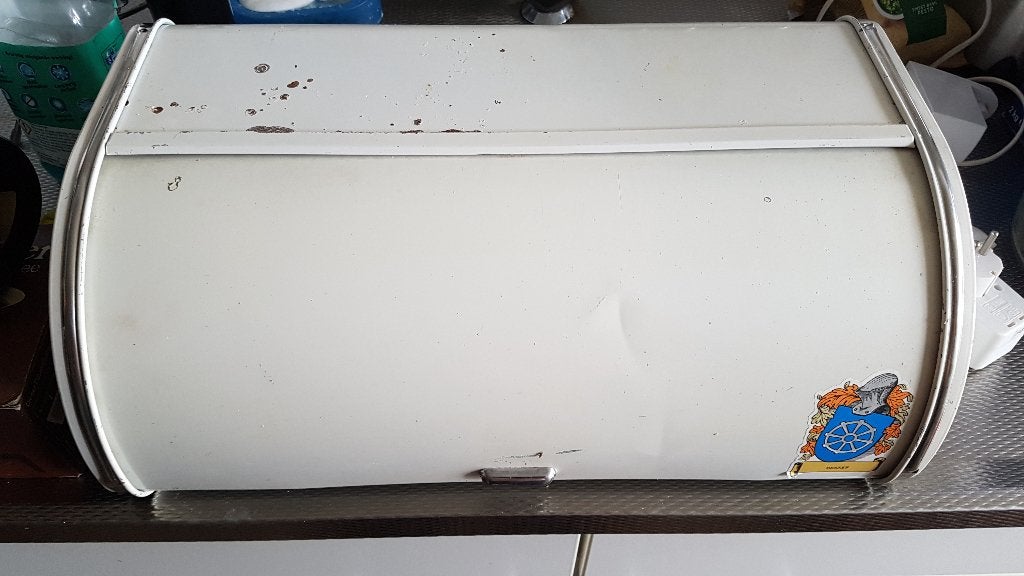gebruikte broodtrommel, Ophalen of Verzenden, Gebruikt