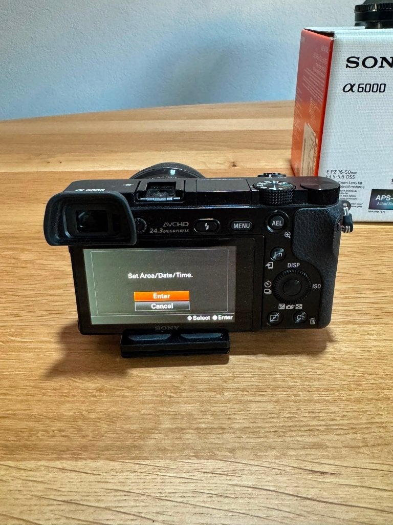 Sony a6000, Ophalen, Gebruikt, Geheugenkaart, 24 megapixels
