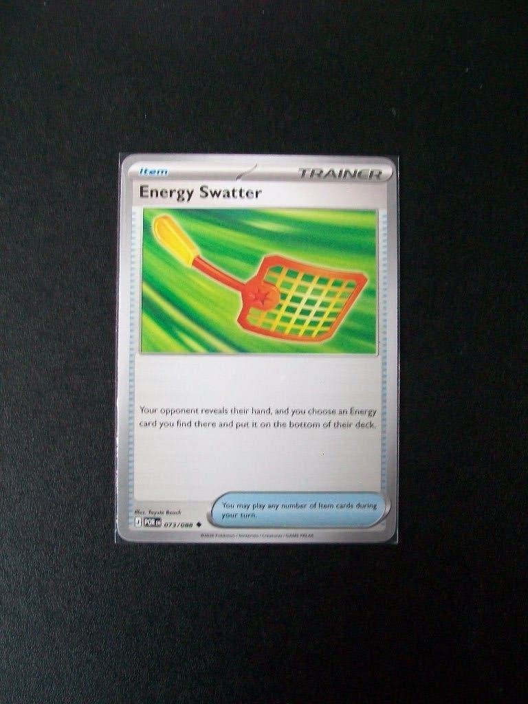 3645. Nieuwe Pokemon Kaart Trainer ENERGY SWATTER (073/088), Verzenden, Nieuw, Losse kaart