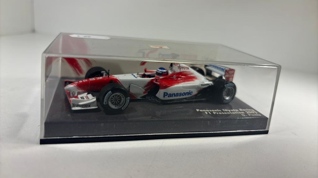 F1 Toyota presentation 2003 o.panis minichamps 1.43, Auto, Ophalen of Verzenden, MiniChamps, A