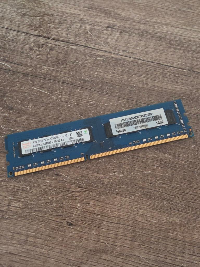 Hynix 4GB DDR3 RAM Geheugenmodule PC3-12800U, Computers en Software, Ophalen, Gebruikt, DDR3, Desktop