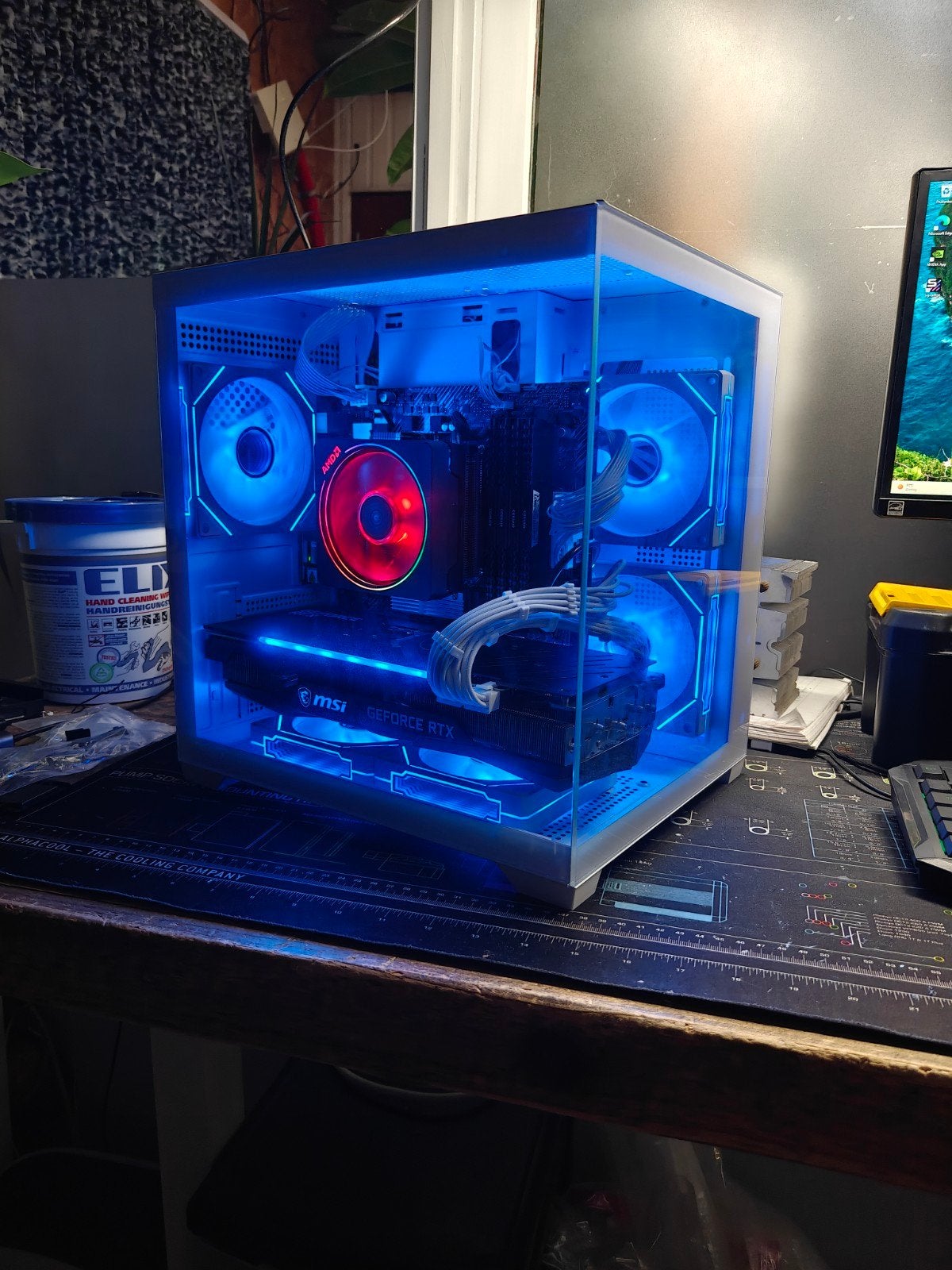 Veel refurbished en Nieuwe witte RGB game PCs  550€-1700€, Computers en Software, Met monitor, 32 GB, Virtual Reality, Nieuw