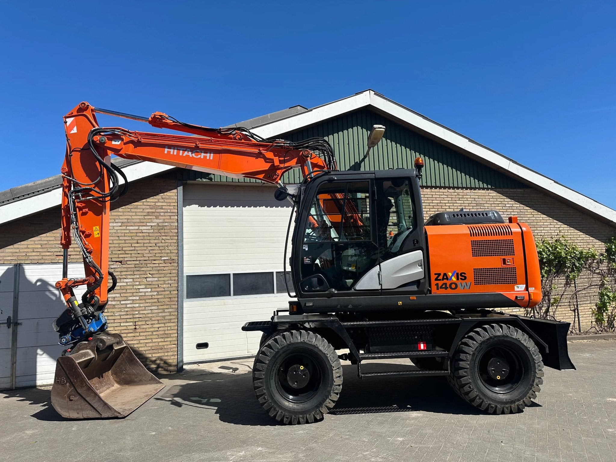 Hitachi ZX140W-5B ZX140W-5B (bj 2015), Graafmachine