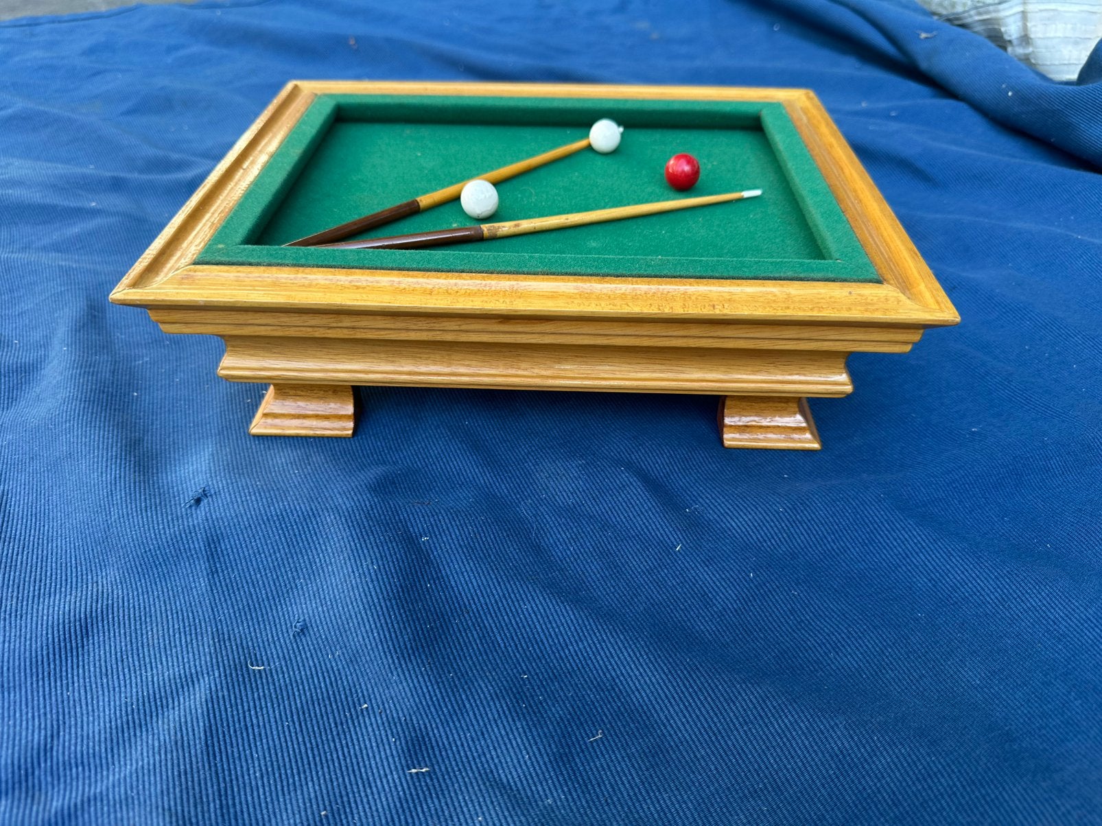 Mini biljart, Ophalen of Verzenden, Zo goed als nieuw, Biljarttafel