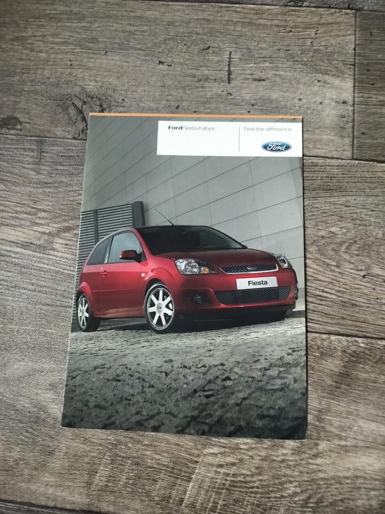 Te koop ford Fiesta folder, Ophalen of Verzenden, Zo goed als nieuw, Ford