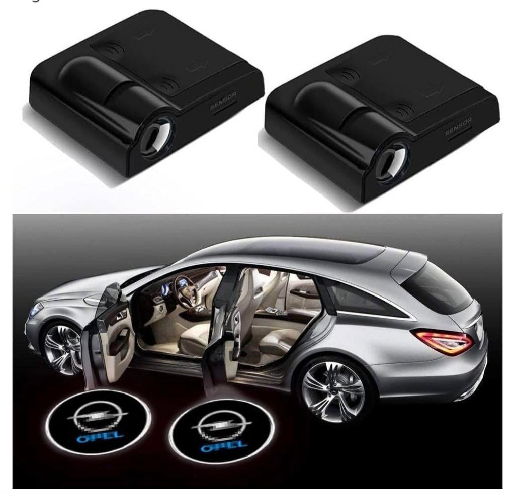 2 stuks autodeur-logo projectorlichten voor Opel OMAX Vectra, Ophalen of Verzenden, Nieuw, Opel