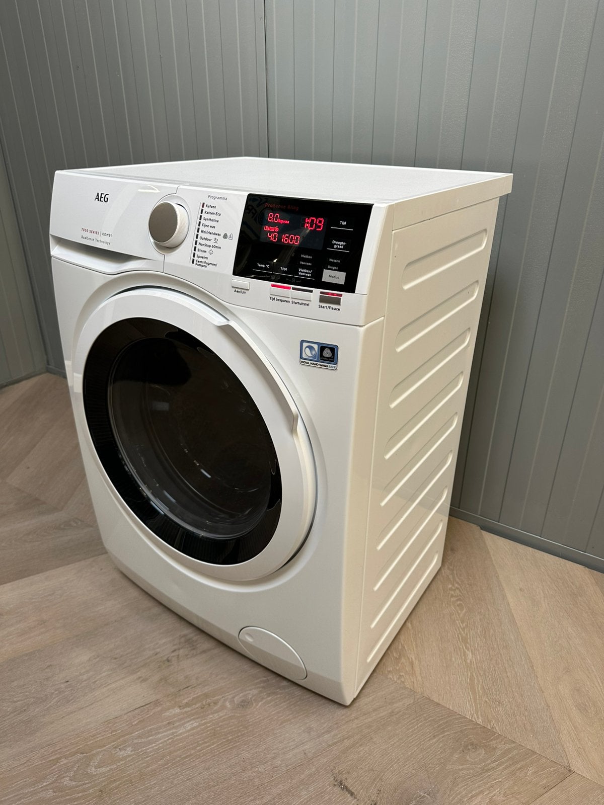 Aeg 7000Series Wash&Dry 8kg A+ Inclusief Garantie&Bezorging, Ophalen, Q, Zo goed als nieuw, Q
