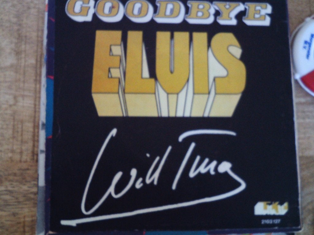 will tura - goodbye elvis 19jul, 7 inch, Ophalen of Verzenden, Zo goed als nieuw, Pop