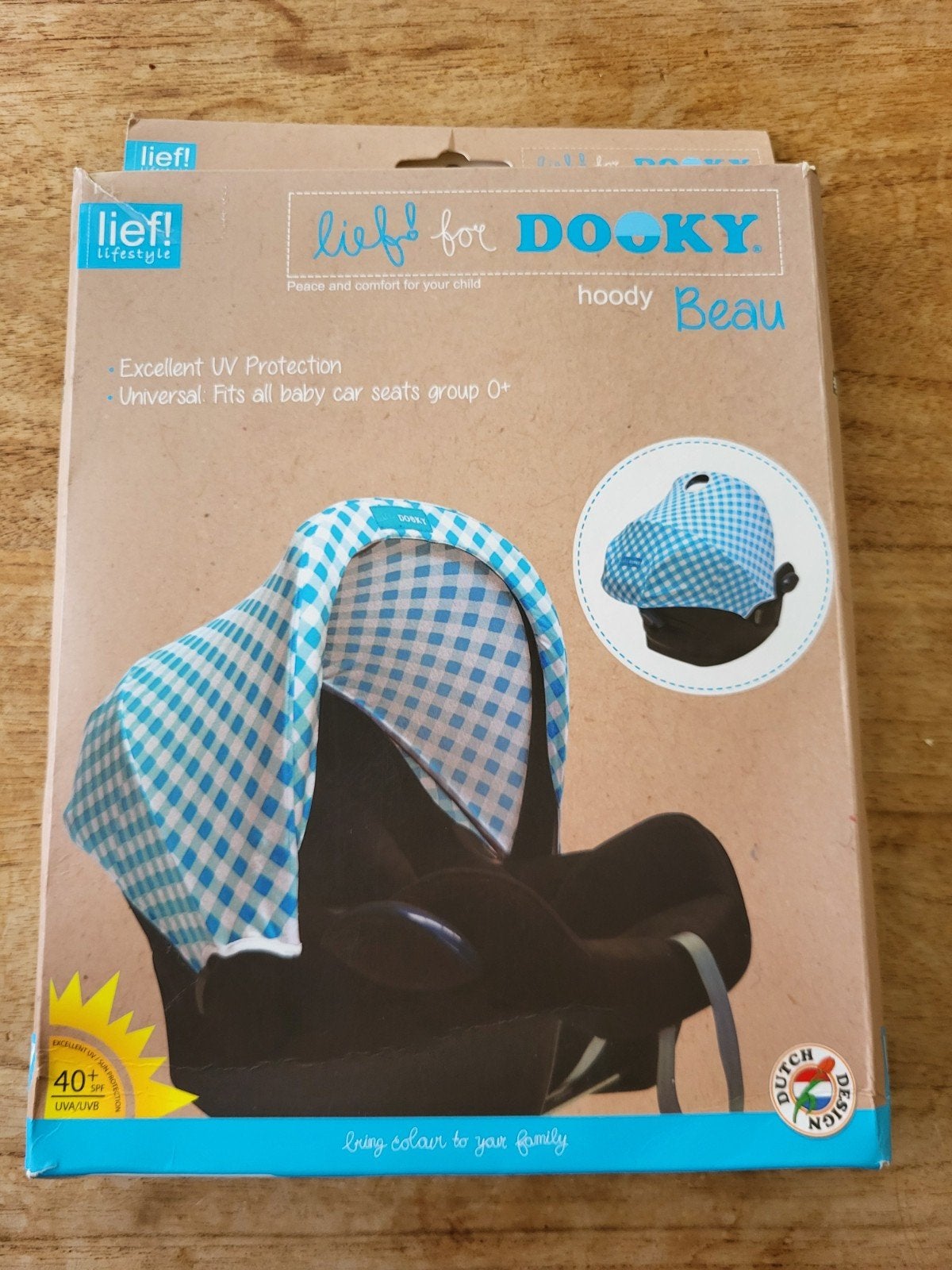 Nieuw Lief! for Dooky Hoody Beau - Universele Autostoelhoes, Ophalen of Verzenden, Nieuw, Overige merken, Overige methoden