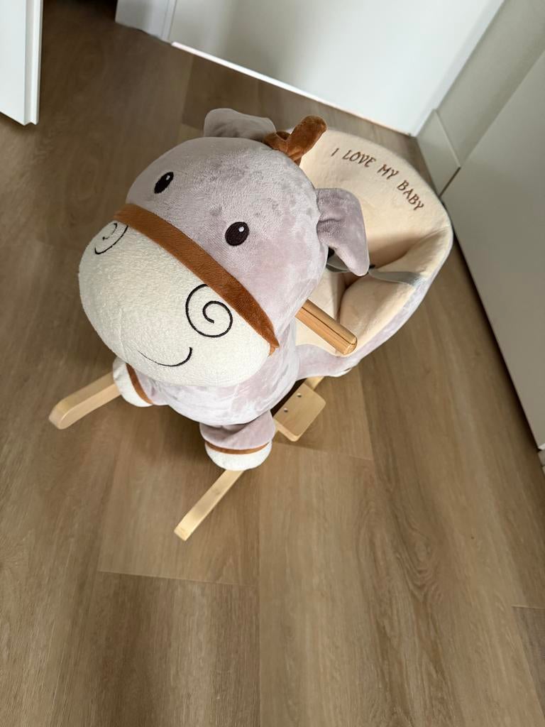 BabyGO Hobbeldier Ezel, Kinderen en Baby's, Ophalen, Zo goed als nieuw