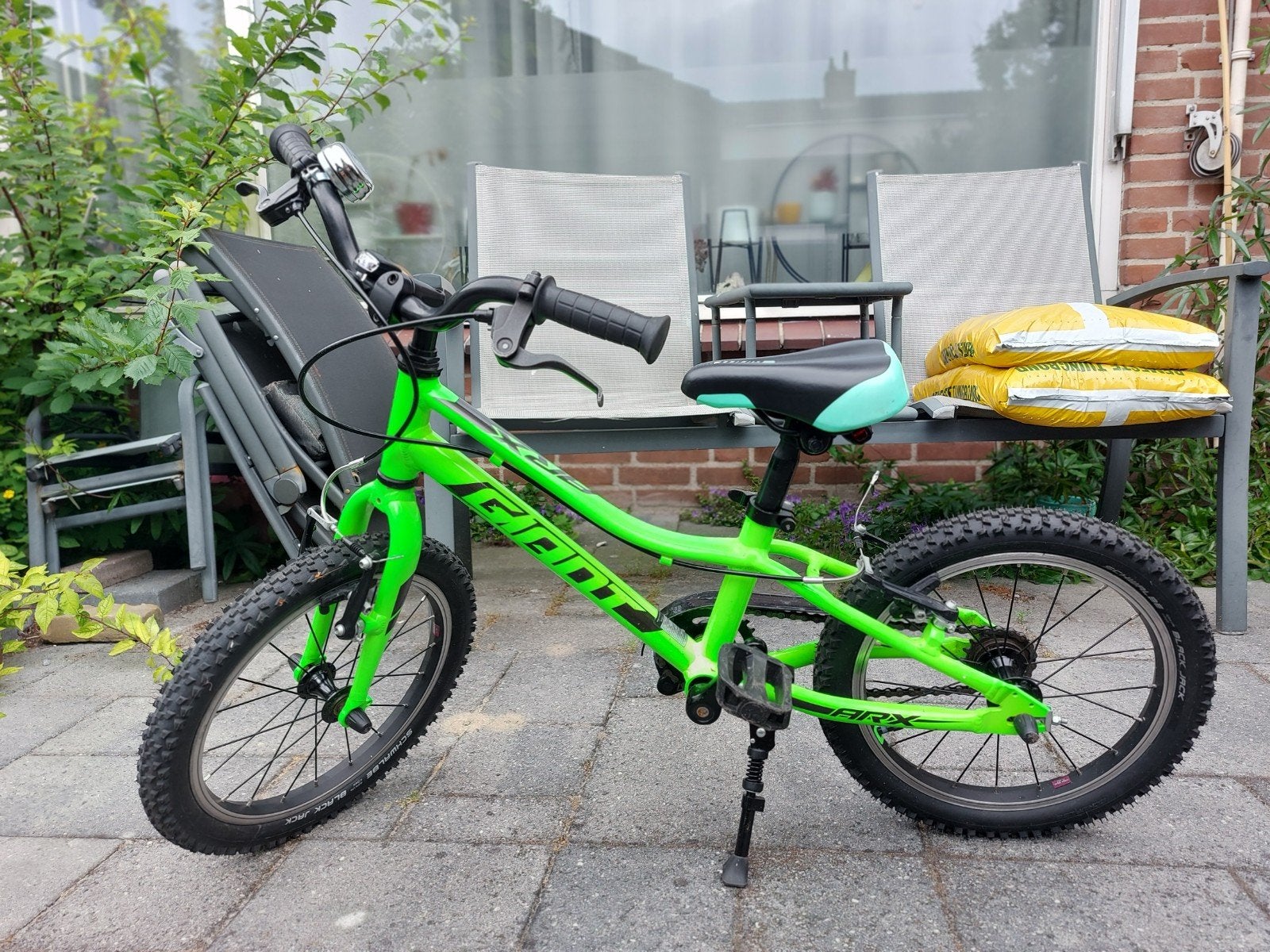 Nette Giant ARX 16 inch kinderfiets - aluminium frame, Ophalen, Zo goed als nieuw, 16 tot 20 inch, Giant
