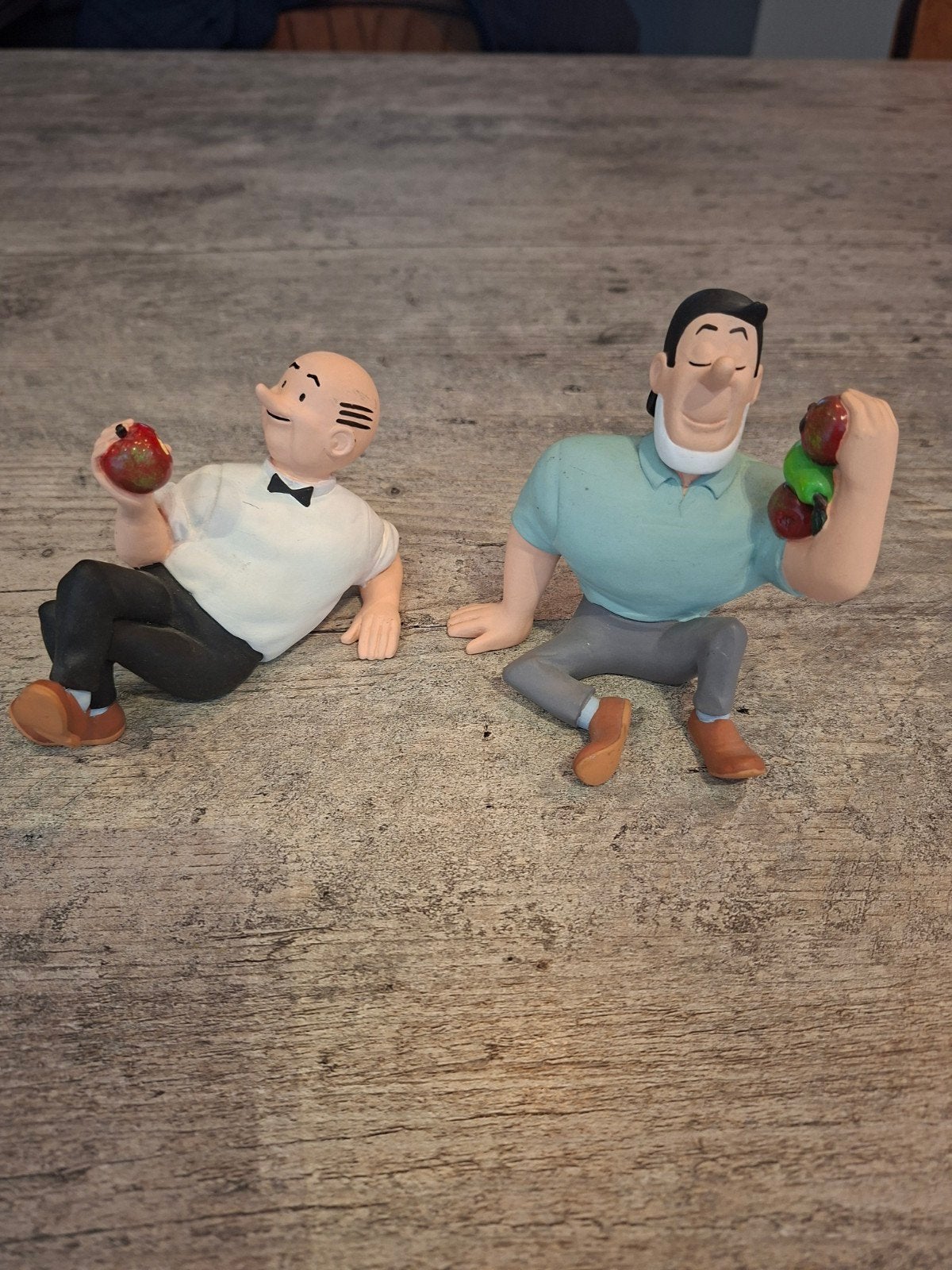 suske en wiske beeldjes fruitmasters, Ophalen of Verzenden, Suske en Wiske, Zo goed als nieuw, Beeldje of Figuurtje