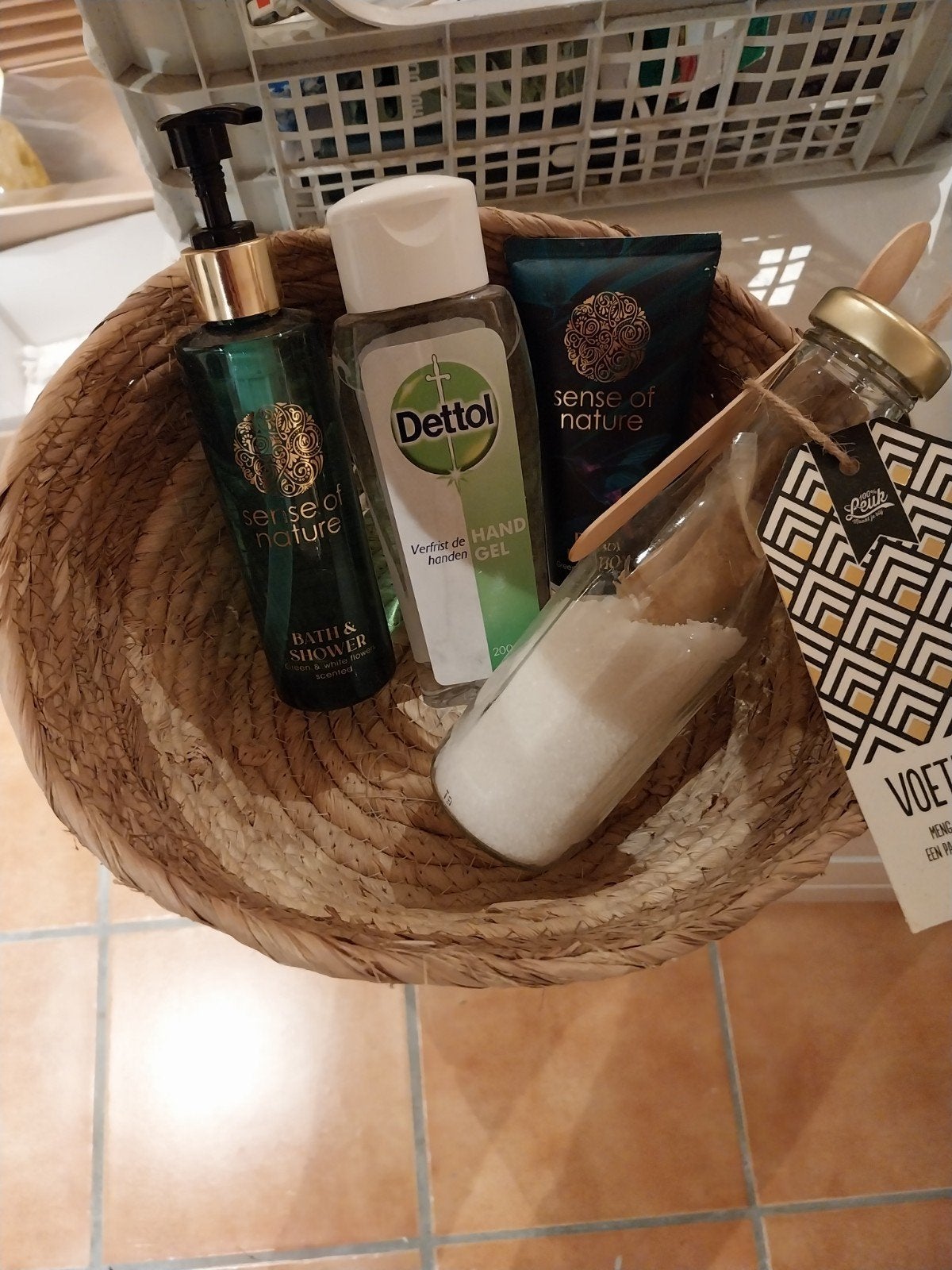 Verwenpakket: Sense of Nature, Dettol en Voetenscrub, Ophalen of Verzenden, Nieuw, Overige typen