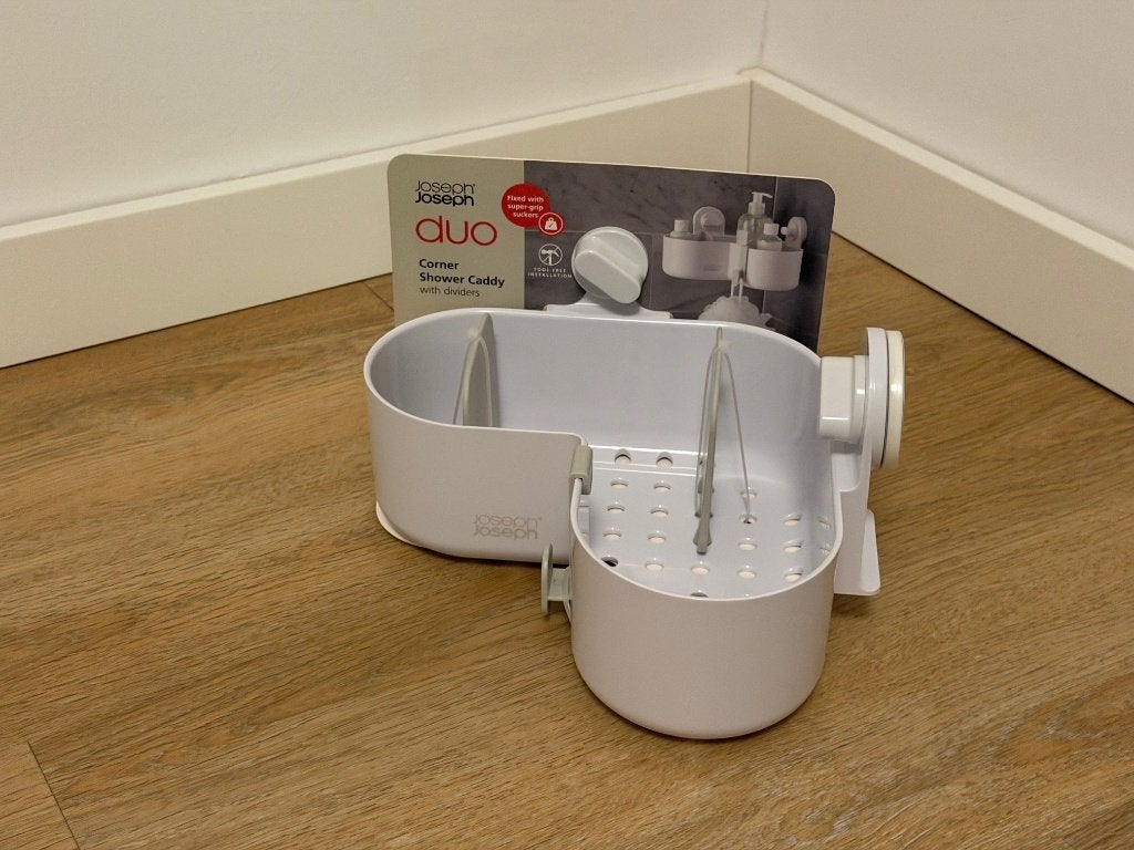 Joseph Joseph - Duo Hoeksteun - Douchecabine, Ophalen, Nieuw, Douche-accessoire, Wit