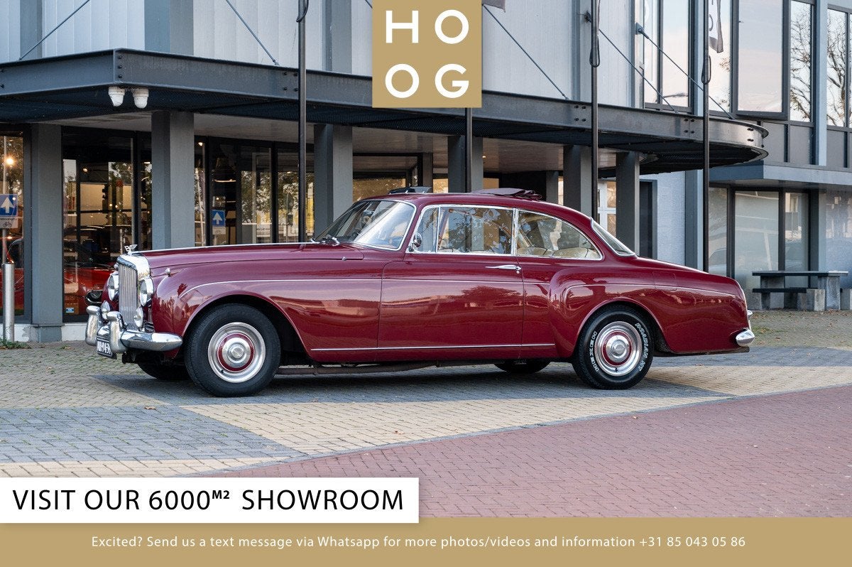 Bentley S2 Continental by H.J. Mulliner (bj 1962, automaat), Auto's, Bentley, Gebruikt, 8 cilinders, Continental, Leder