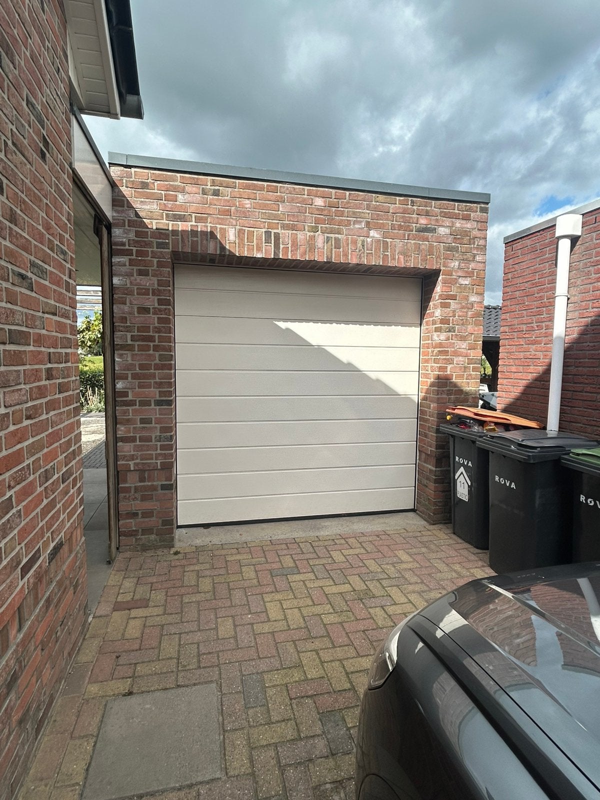 Elektrische garagedeur, Ophalen, Gebruikt, Garagedeur, 120 cm of meer