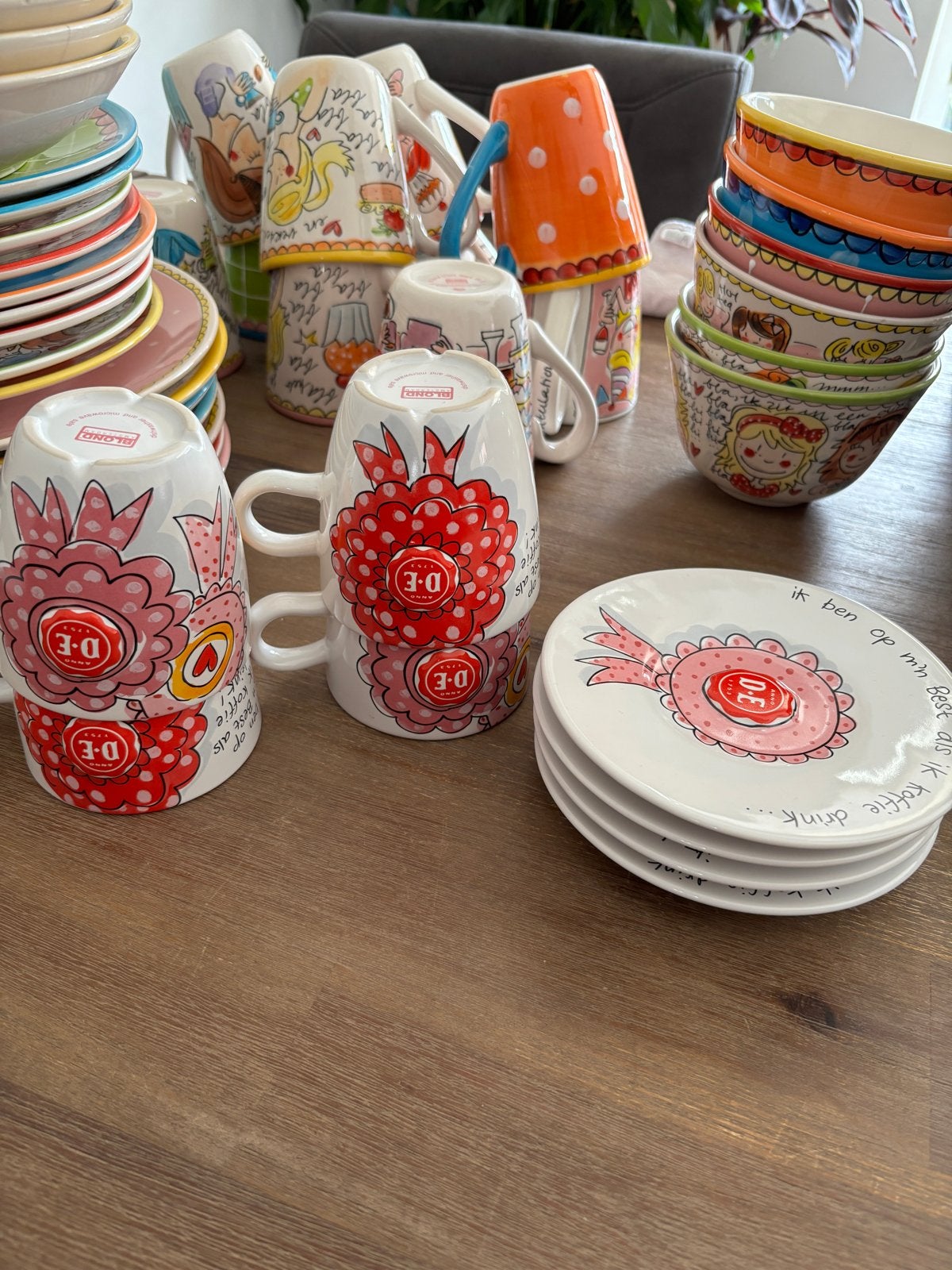 Blond Amsterdam servies - diverse items, Huis en Inrichting, Ophalen, Gebruikt, Bord(en), Aardewerk