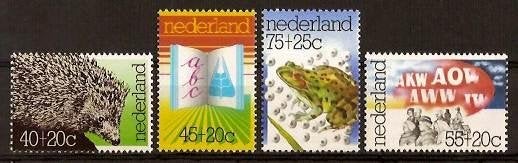 Nederland NVPH nr 1085/8 postfris Zomerzegels 1976, Ophalen of Verzenden, Na 1940, Postfris