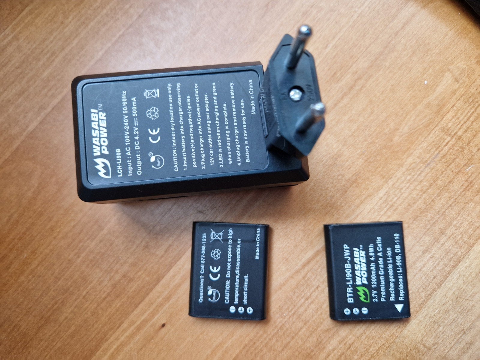 reserve batterijen + oplader; LI-90B DB-110, Gebruikt, Overige merken, Olympus, Accu