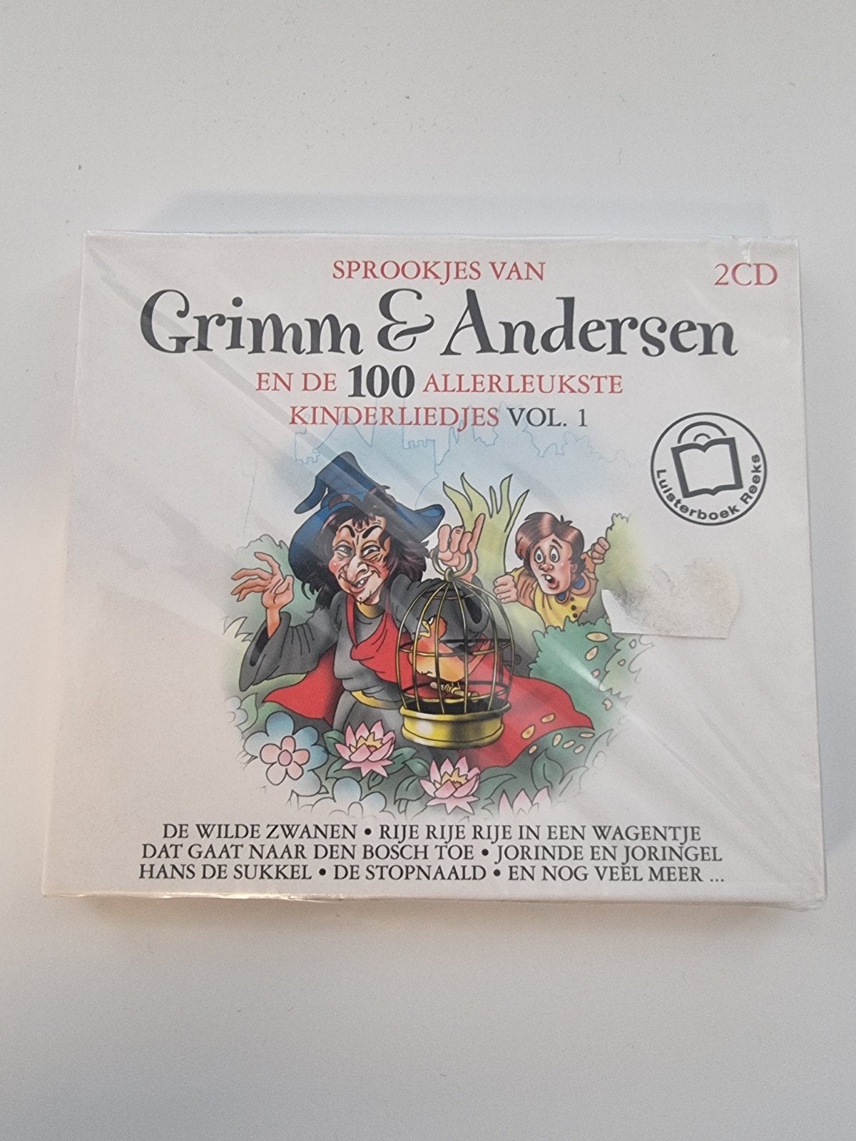Sprookjes van Grimm & Andersen en 100 Kinderliedjes 2CD, Cd's en Dvd's, Cd's | Kinderen en Jeugd, Ophalen of Verzenden, Nieuw in verpakking