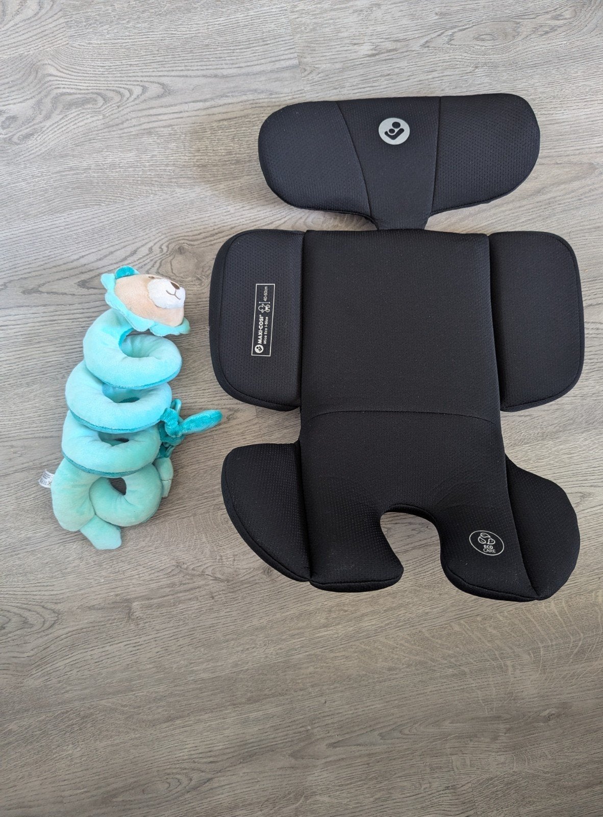 Maxi Cosi autostoel verkleiner + gratis autostoel speelgoed, Kinderen en Baby's, Autogordel, Ophalen of Verzenden, Zo goed als nieuw