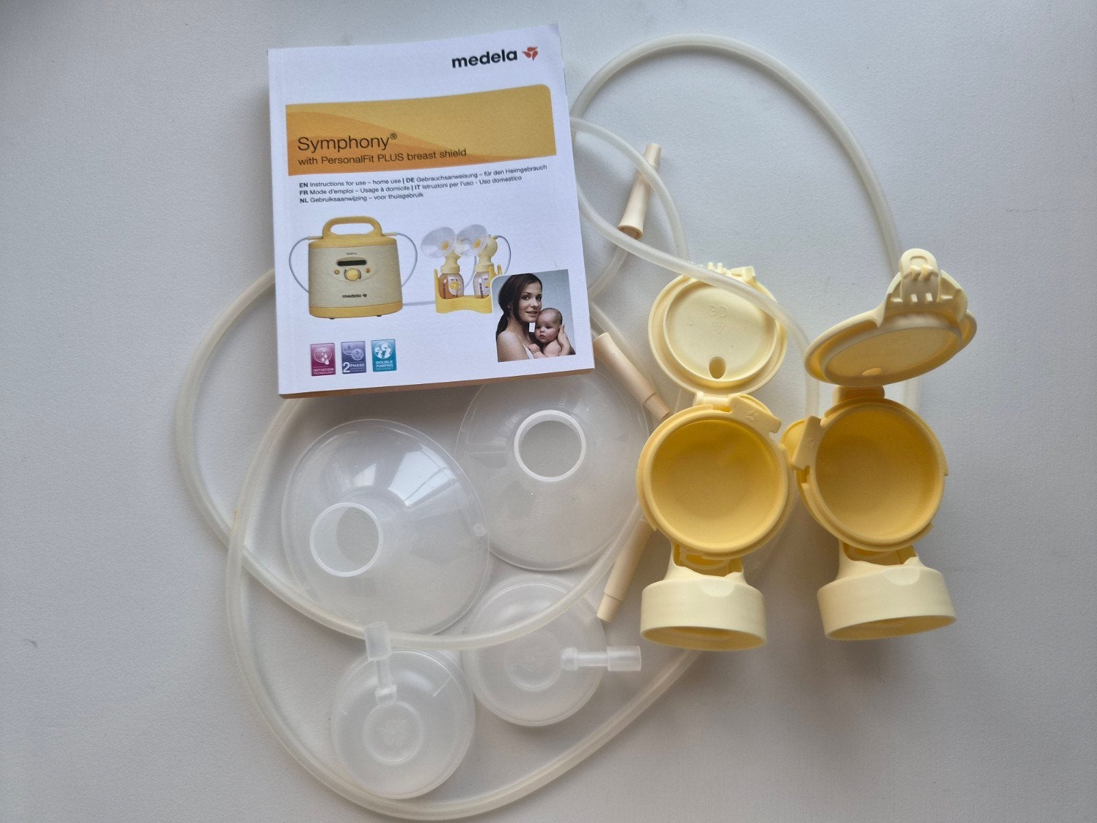 Medela Symphony borstkolf onderdelen, Ophalen of Verzenden, Gebruikt