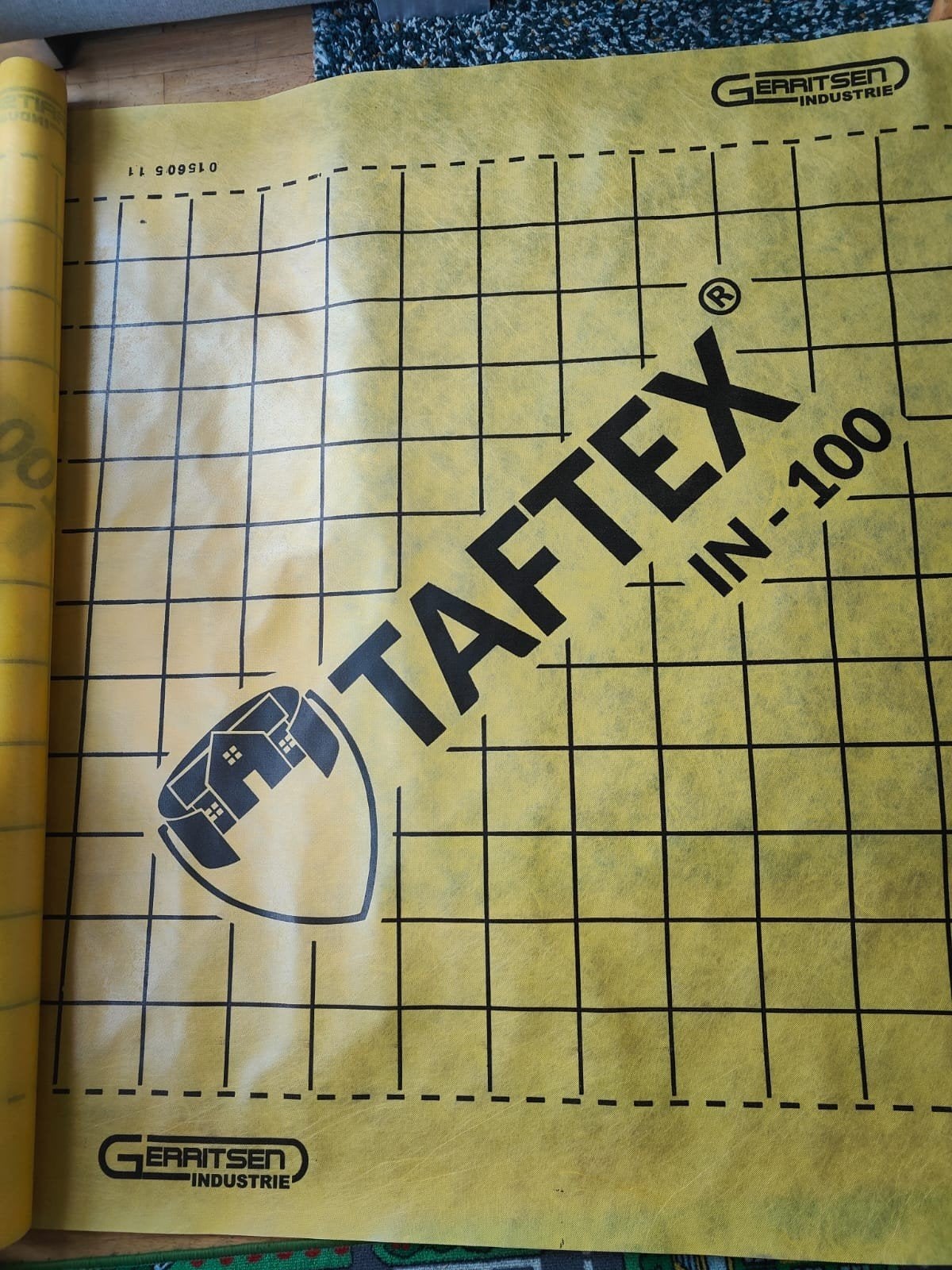 Taftex IN-100, Ophalen, Nieuw, 15 m² of meer, Folie